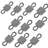 10pcs Cinta Elástica De Nylon MOLLE Con Hebilla Para Exterior Senderismo Caza Chaleco De Caza PTT Antenasticks Tubo De PVC - details 14