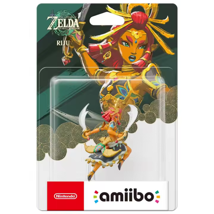 Nintendo - Figura Amiibo Amiibo Zelda Riju Colección The Legend Of Zelda Tears Of The Kingdom (Edición española) - 1