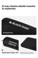 Cojín De Viaje Portátil Blackdog Outdoor Memoria De Algodón Cómodo Cuadrado Para Siesta En La Oficina Y Camping - details 9