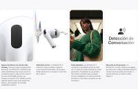 Apple AirPods Pro 3 Auriculares inalámbricos, Cancelación activa de ruido, Audio espacial tridimensional, Nueva medición de frecuencia cardiaca, Hasta 8 horas de audio en una sola carga con la cancelación activa de ruido, IP57 - details 12