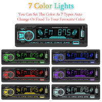 PORCHEDDU SINOVCLE Radio de Coche Bluetooth MP3 Player Sintonizador FM con Control Remoto - details 5