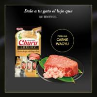 CHURU Luxury (4x14 gr) - Snack Cremoso Premium para Gatos Sin Cereales Sin Conservantes y Sin Colorantes (Atún con Bogavante, Atún con Langostinos, Atún con Lenguado ó Pollo con Wagyu) - details 3