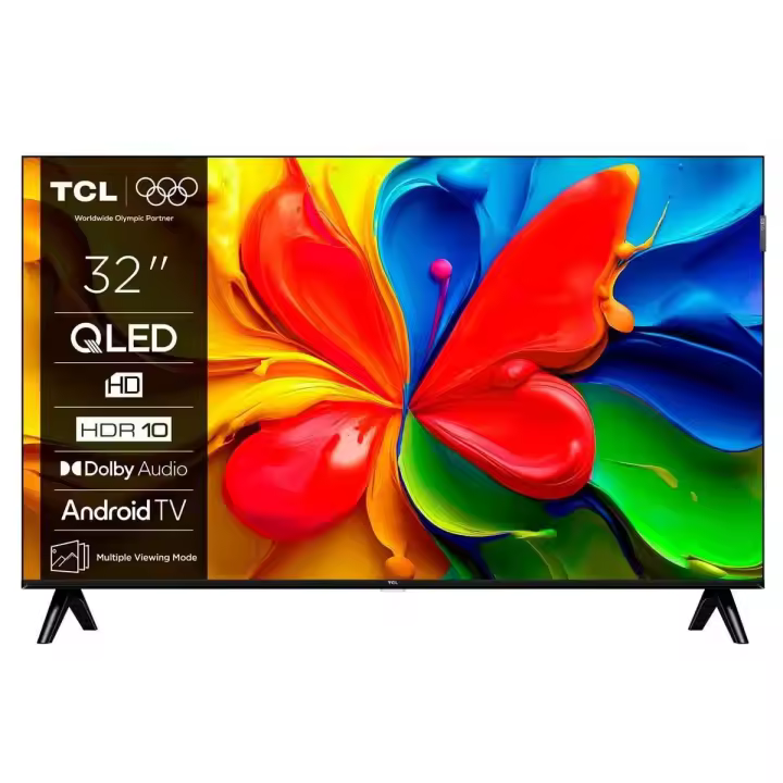 TV TCL 32S4K Google TV 32" QLED HD Ready | HDR, Entretenimiento ilimitado, Brillo mejorado, Fidelidad color - 1