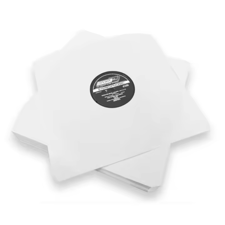 100 Fundas Interiores De Papel para Discos De Vinilo LP - Marca Cuidatumusica - / Ref.2421 - 1