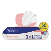 Dodot Toallitas Sensitive para Bebé, Óptima Protección para la Piel de Dodot, 810 Toallitas, 15 Paquete (15x54) - details 1