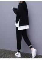 Conjunto De Pantalones Y Suéter Casual Para Mujer Talla Grande Estilo Coreano Moda Primavera Otoño 2026 Dos Piezas - details 15
