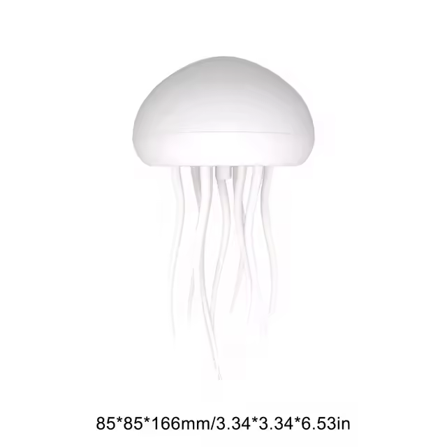 Lámpara Nocturna De Jirafa De Gelatina Cartoon RGB Gradiente Con Control De Voz Y Carga Type-C Luz LED Para La Cama - 1