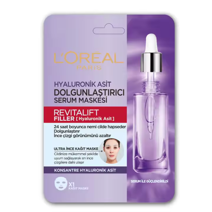 MASCARILLA FACIAL L'OREAL PARIS REPLUMPING REVITALIFT FILLER 30G - 1