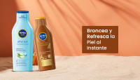 NIVEA SUN Pack ahorro protector solar - Contiene Loción solar zanahoria bronceado intenso SPF6 y Aftersun - details 1
