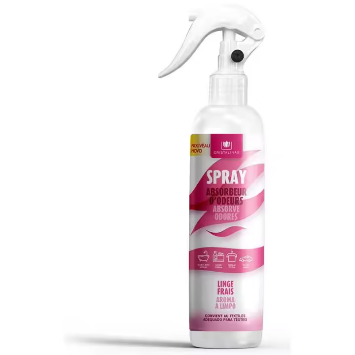 Cristalinas Spray Absorbe Olores Aroma A Limpio 250Ml - 1