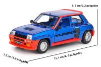 Modelo De Coche De Aleación Bburago 1:24 Renault Renault 5 Turbo Simulación Coche De Colección Decoración Juguetes Regalo Para Niños Y Adultos - details 1