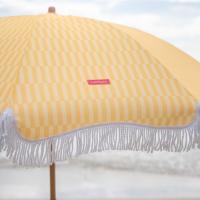 Flamingueo Sombrilla Playa Sombrilla Terraza Exterior Parasol Terraza Sombrilla Playa Grande Sombrilla Playa Proteccion UPF 50+ 210 x 180 cm - details 9