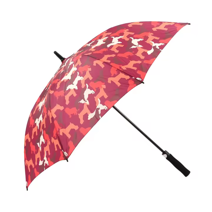 Biggdesign Paraguas Plegable Grande Multicolor Unisex, 8 Varillas, Antiviento, 120 cm - 1