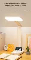 Lámpara De Escritorio LED Táctil Recargable USB Con 3 Niveles De Iluminación Protección Ocular Plegable Para Dormitorio Luz Nocturna De Mesa - details 13