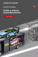 Mini Camión De Transporte De Doble Piso De Aleación Juguete Premium Para Niños Con Acción De Resorte Vehículo De Diversión Y Aventura Infinita - details 6