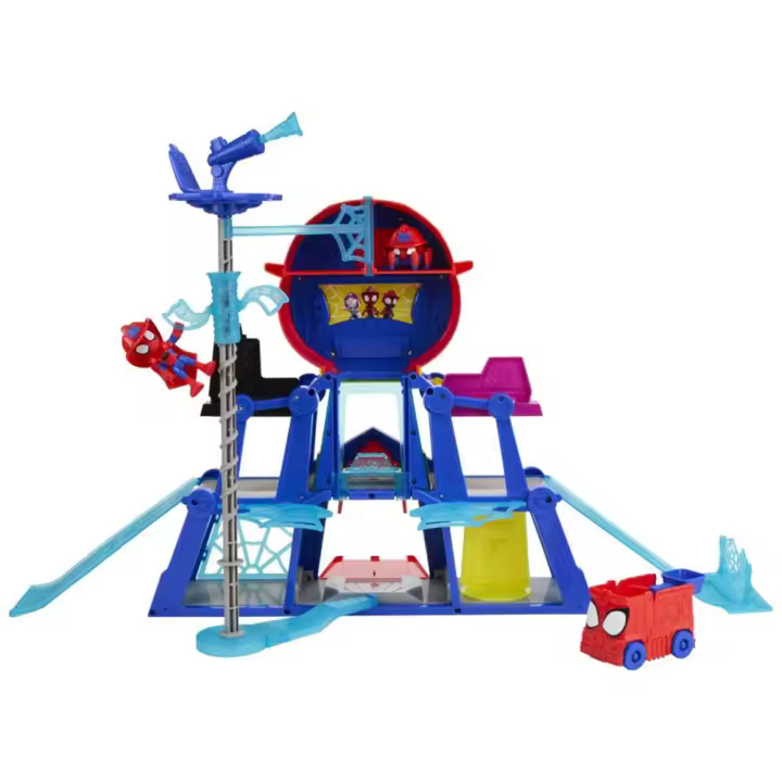 Hasbro - Cuartel De Rescate Spidey Con Luces y Sonidos. 46x42x13 cm (G19895L0) - 1