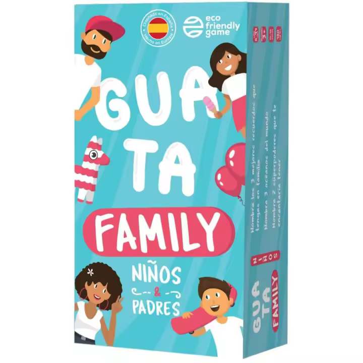 ATM Guata Family Juego de cartas para disfrutar en Familia juego Divertido - 1