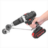 Taladro Eléctrico Mejorado Con Corte De Metal Doble Cabeza Nibbler Para Corte De Hierro Fundido Aluminio Y Placa De Acero Incluye Fixador De Corte - details 4