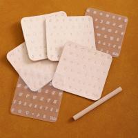 Plantilla De Letras De Cuero Para Grabado Y Estampado Herramienta De Grabado De Cuero Transparente Para DIY Y Leathercraft - details 0