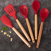 Juego De Utensilios De Cocina De Silicona 14 Piezas Con Soporte De Plástico Eco-amigable Y Duradero Para Cocina - details 18