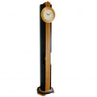 Christian Gar mod-Sw-04. Reloj de Salón con Péndulo. De Madera. Diseño Visual de líneas verticales. - details 0