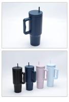 Taza De Acero Inoxidable 1200ml Con Mango Y Taza Para Actividades Al Aire Libre Senderismo Correr Ciclismo Reutilizable Y Lavable a Mano - details 4