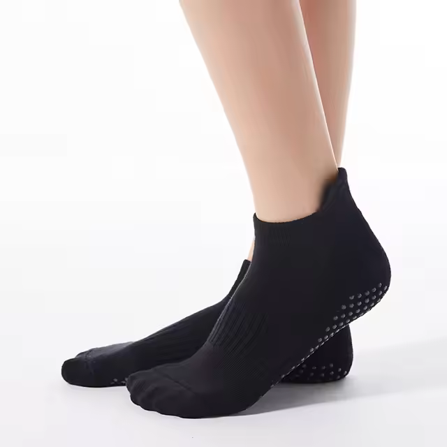Calcetines De Pilates Antideslizantes Para Mujer Transpirables Fitness Yoga Deporte Ballet Danza Calcetines De Gimnasio - 1