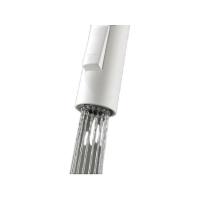 White, Cold, Hot, Swivel, Dual Function, Vegetarian Sink Kitchen Faucet, Pull Out. 210*50*430mm - details 1