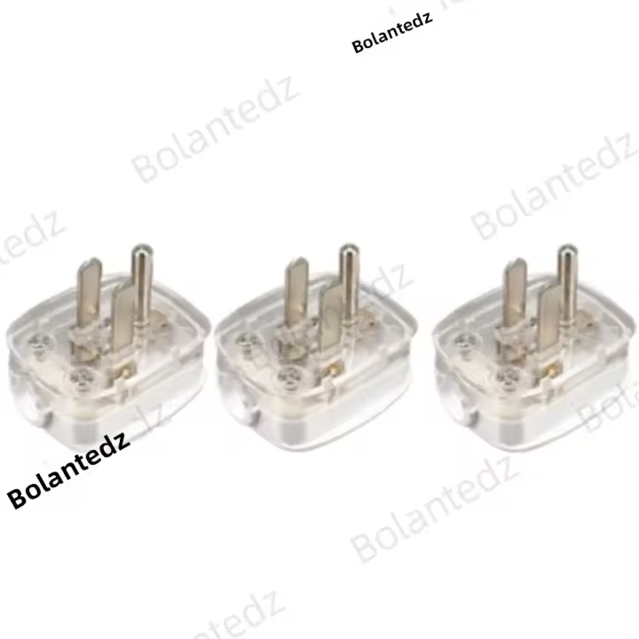 Enchufe Eléctrico De 3 Pines De Estados Unidos Adaptador De Salida Con Cable Reemplazable Y Socket Macho Para Extensiones Y Conectores - 1