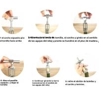 Abridor De Botellas De Vino Tinto Rojo En Aleación De Zinc Herramienta De Cocina Y Fiesta Para Restaurante Y Hogar - details 8