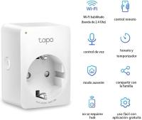TP-Link Tapo P100 - Mini Enchufe Inteligente Wi-Fi Wifi Contro Remoto de Dispositivos con Monitoreo Energético | Programar el Encendido / Apagado | Control Remoto de Dispositivos | Ahorro de Luz | Compatible con Alexa y Google Home - details 0