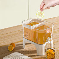 Cubeta De Agua Fría De 5L Con Grifo/Brazo Soporte Juguete De Refrigérateor Dispensador De Jugos Y Bebidas Veraniegas Contenedor De Agua Para Nevera Pitcher De Agua - details 6