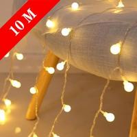 Luces De Navidad Guirnalda De LED Impermeable Para Jardín Y Bodas Decoración De Fiesta Cadena De Luces Fairy Operada Por Batería/USB Disponible En 10/20/40/80 - details 2