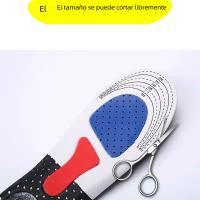 Almohadillas De Running De Silicona Deporte Soporte De Arco Ortótico Transpirable Absorbente De Choque Ligero Para Hombres Y Mujeres - details 4