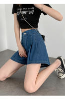 Shorts De Verano Para Mujeres De Talla Grande Vaqueros De Pierna Ancha Cintura Alta Denim Suelto Casual Falda Corta Femme - details 9