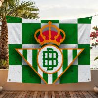 Bandera De Decoración Para Jardín Y Pared Interior Y Exterior De R-Real Betis Balompie Bandera De Casa Con Palo De Plástico - details 3