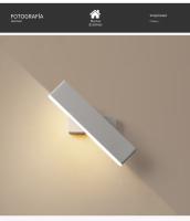 Lámpara De Pared LED Moderna Para Decoración De Hogar Y Habitaciones Iluminación Nordic Sconces Vínculo Dormitorio Lámpara De Espejo Frontal - details 5