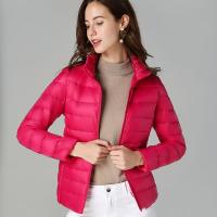 Chaqueta De Invierno Para Mujer Ligeramente Acolchada Con Capucha Cierre De Cremallera Impermeable Y Térmica Con Bolsillos Estilo Casual - details 22