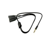 Banner - Cable de audio estereo 3x Jack 3.5mm hembra a 3.5mm