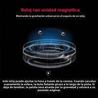 Reloj De Cuarzo Para Hombre Daniel Gorman DG0221 Negro Impermeable Con Correa De Silicona Y Acero Inoxidable Magnetismo Driven Verde - details 2