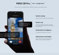 Teléfono Móvil POCO C81 Pro Versión Global Smartphone, Pantalla 6.9" 120Hz, Procesador Octa Core, Batería 6000mAh, Cámara Dual IA 13MP 4G Celular - details 8