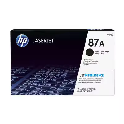 Hp cf287a negro cartucho de toner original - 87a - 1