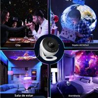 Proyector De Estrellas Luz Nocturna 1pc Galaxia Planetario Aurora Con 13 Discos Reemplazables Para Dormitorio Luz De Noche LED USB - details 12