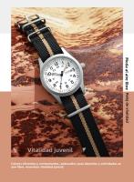 Reloj De Campo Para Mujer TPW 2026 Luminoso 38mm Fácil De Leer Con Correa De Tela Mostrador De 24 Horas Fecha Función Día Movimiento De Cuarzo - details 9