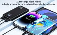 Power Bank 22.5W 20000mAh Bateria Externa Carga Rapida, Bateria Portatil PD3.0 QC4.0, Powerbank USB C Input & Output con Pantalla LCD Compatible con Smartphones, smartwatches, etc - details 0