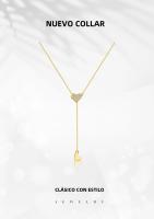 Collar De Corazón Ajustable Para Mujer En Plata 925 Con Cierre Flexible Y Zirconia Joyería Clásica Con Toque Moderno Para Fiesta Aniversario Regalo - details 0