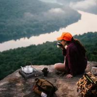 BIT Cocina de gas Ideal para Cocinar en el camping Compatible con cartucho o bombona Con Red a prueba de viento y estuche de Transporte. - details 4