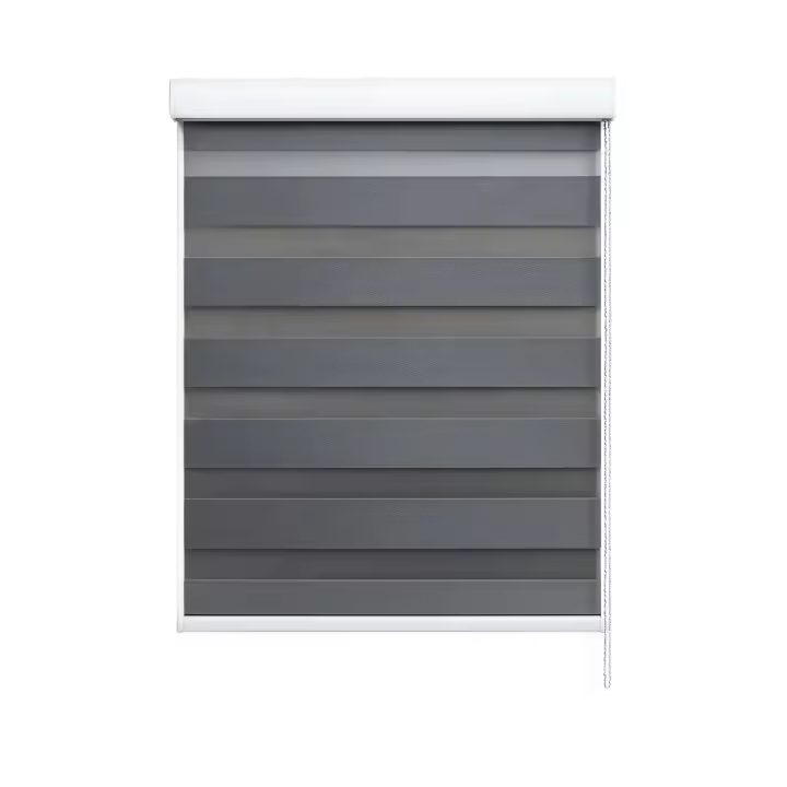 Estor Enrollable Doble Tejido Opaco con Cadenilla - Disponible en 90x200, 120x200, 150x200, 180x200, 200x200 cm - Protección Solar y Privacidad para Hogar u Oficina - 1