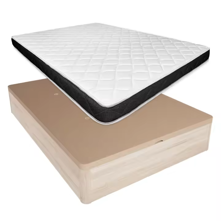 Pack Canapé Abatible con Colchón Viscoelástico Fresh, 13cm de grosor - Duérmete Online - 1