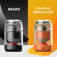 Afeitadora Eléctrica Portátil Mini Con Carga USB Recargable Para Viajes Cabeza Magnética Desmontable Afeitadora Y Cortadora Para Hombre Material De Acero Inoxidable - details 1